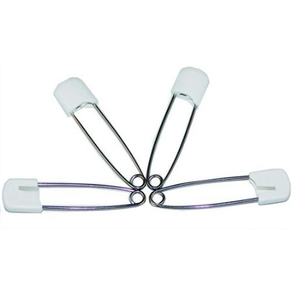 OsoCozy Diaper Pins 2 Pack, Happy BeeHinds