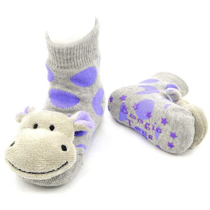 Baby Boogie Toes Rattle Socks - Happy Hippo
