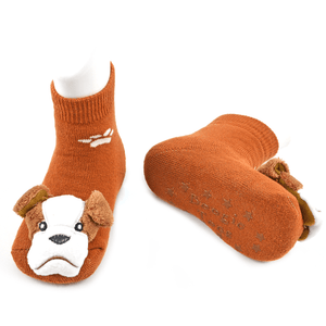 Baby Boogie Toes Rattle Socks - Bulldog